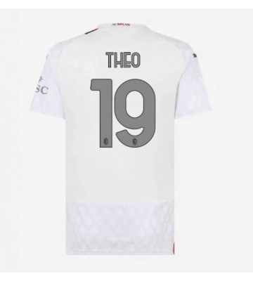 Maillot de foot AC Milan Theo Hernandez #19 Extérieur Femmes 2023-24 Manches Courte